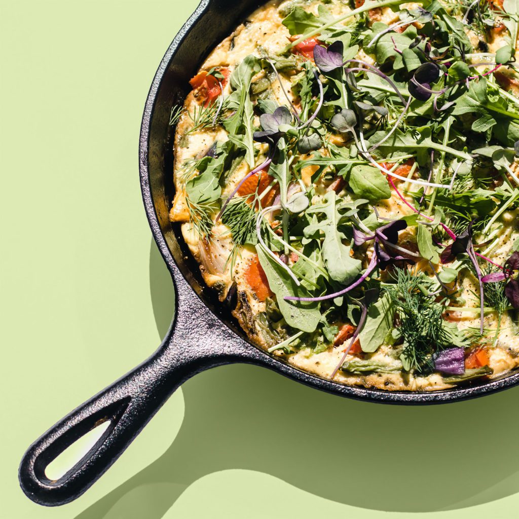 Cast Iron Frittata - Fresh Off The Grid