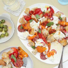 Roasted Pepper Panzanella-image