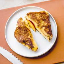Stone Fruit Grilled Cheese with Maple Cinnamon Butter-image
