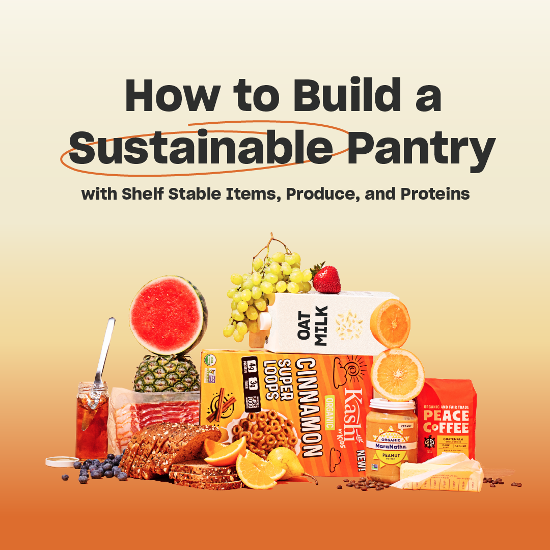 How to Build Your Pantry and Mix Shelf-Stable Food with Fresh Produce